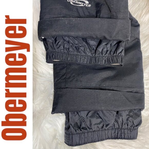 OBERMEYER Unisex I-Grow Snow Ski Bib Overalls Black, Size 8 (Kids) - Picture 9 of 14